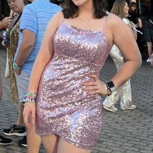 Crystal Sky Sequin Dress size XL
